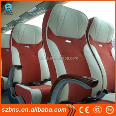 China Luxury leather car/bus/train bus/ferry boat BNS VIP seat with footrest for sale for sale