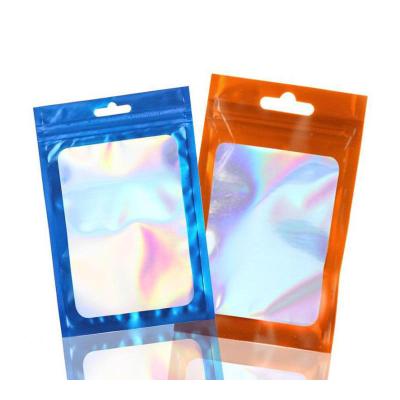 China Moisture Proof Holographic Packaging Bags Mylar Bags Storage Bags For Food Storage for sale