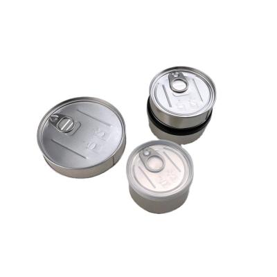 China Low MOQ Self Seal 500pcs Food Packaging Tin Can with Pull Ring Lid for sale