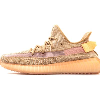 China Wholesale Fashion Trend Brand Logo Reflective Zebra Yeezy 350 Casual Sneaker V2 Sports Shoes For Women for sale