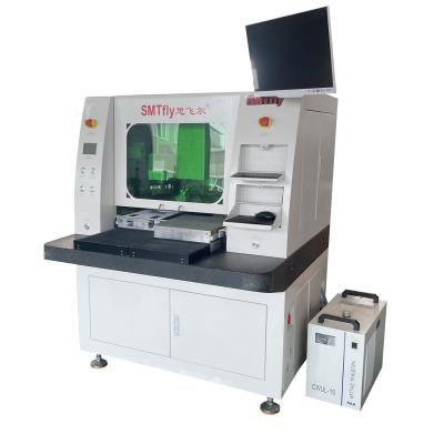 China 15W Laser-PCB-Abschlagmaschine Doppeltisch Festkörper-UV-Laser-Maschine Offline zu verkaufen