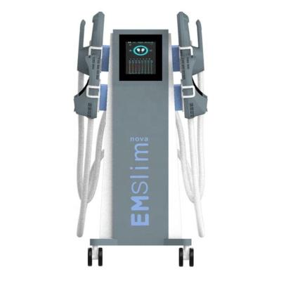 China Firming 2021 Newest BT EMSlim RF Slimming Machine 13 Tesla HIEMT Muscle Building Machine Air Cooling System Emslim Nova RF Machine for sale