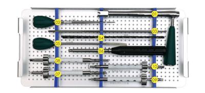 China Cervicale Borst Latere Ruggegraats de Bevestigingsinstrumenten van Stekel Orthopedische Chirurgische Instrumenten Te koop