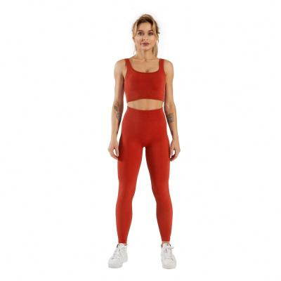 China Breathable summer for the gym yoga seamless set for sale