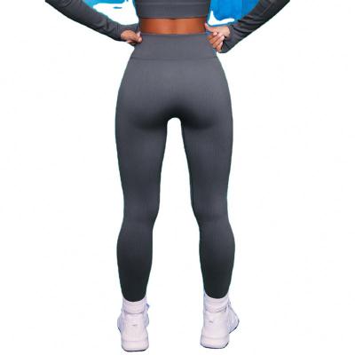 China Breathable Gym Exercise Yoga Buttery Soft Waisted 7/8 Pants High for sale