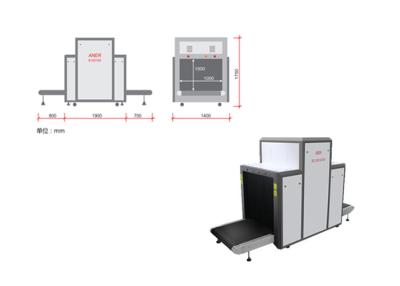 China Resolving 0.0787mm X Ray Screening Machine For Airport Security Inspection for sale