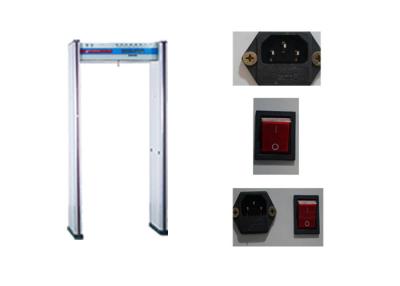 China Shock Proof Walk Through Security Scanners Door Frame Security Equipment for sale