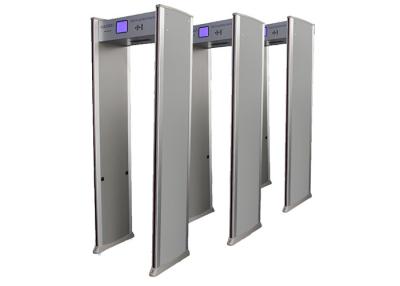 China Optional Zones Walk Through Metal Detector , Door Frame Metal Detector For Hotel Safety for sale