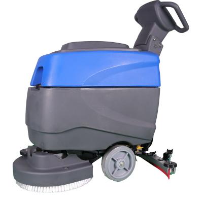 China Hotels C460SE Electric Floor Scrubber Mini 18in Brush Cleaning Machine for sale