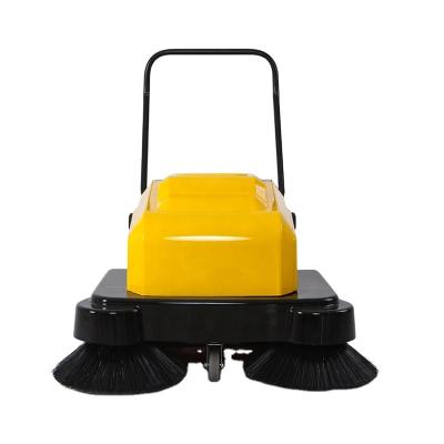 China S800N hotels easy use hald push convenient manual street cleaning machine for sale