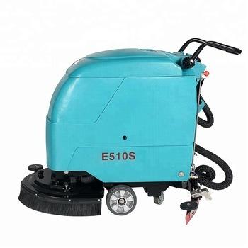 China Critical Cleaning / Residue Free Battery Powered E510S Floor Scrubber Dry Cleaning Machine for sale