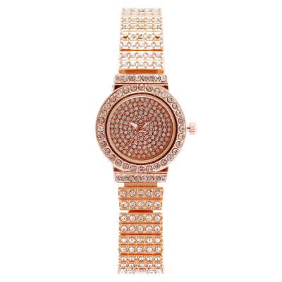 China Non-specific hot selling fashion ladies watches full diamond steel belt ultra-thin ladies watch manufacturers low price direct sales for sale