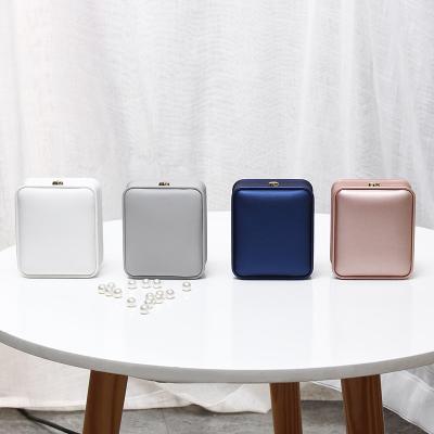 China Ring Packing Box Jewelry Vintage Mini Jewelry Boxes Durable Custom Velvet Jewelry Boxes With Custom Logo Small Luxury Travel Leather for sale