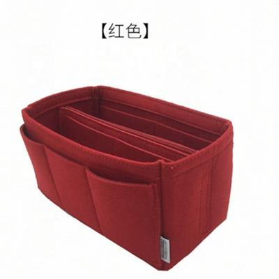 China Foldable Nonwoven Felt Storage Bag Creative Color Ladies Makeup Bag for sale