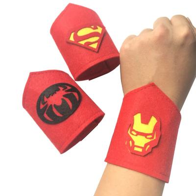 China High Quality Interesting Wristband Mask Child Felt Eye Mask For Holiday Party Cosplay for sale