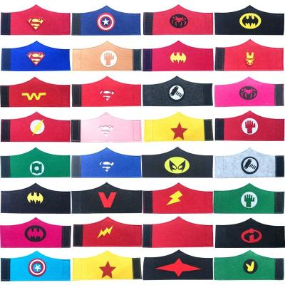 China High Quality Interesting Wristband Mask Child Felt Eye Mask For Holiday Party Cosplay for sale