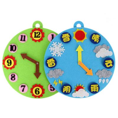 China Interesting Digital Pendulum Cheap Material Time Safety Price Teaching Aid Felt Children Kids Toys for sale