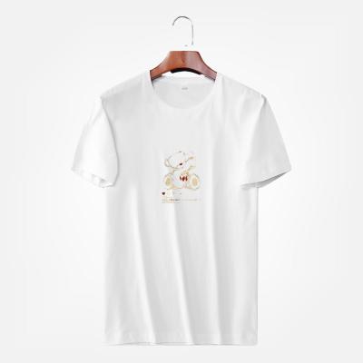 China Anti-wrinkle Anime Design Graphic Printing Funny Bear Men's Wear Anti-wrinkle Bear Summer Fashion T-shirts Streetwear Graphic Tees for sale