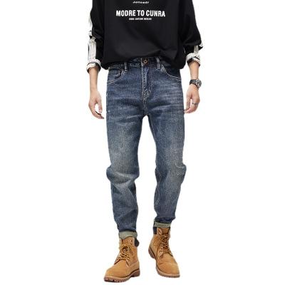 China Fashion Breathable Men's Streetwear American Breathable Jeans Loose Use Jeans Fashion Jeans Pants for sale