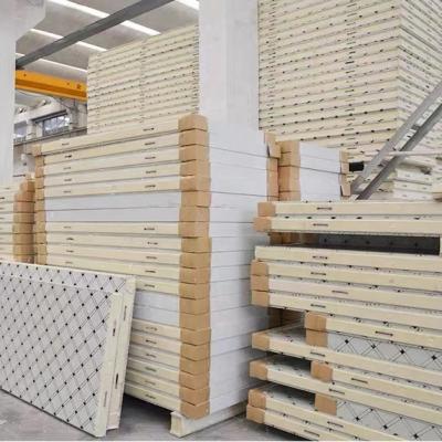 China Industrial Cold Storage Polyurethane Sandwich Panel Production Line for sale