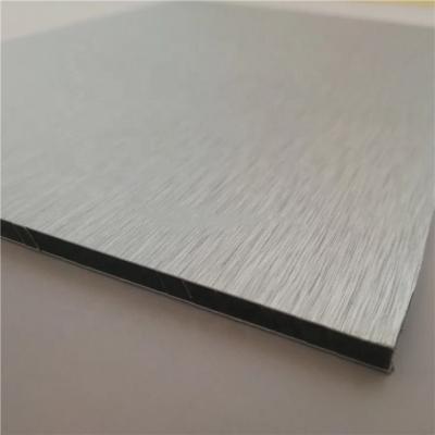 Cina 2-6mm Pvdf Coating Brushed color Aluminum Composite Panel/Acp/Acm For Exterior Wall Interior Wall in vendita