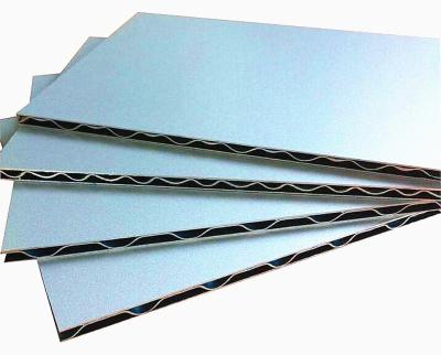 Cina Outdoor PVDF Coating Corrugated Aluminum Panels Exterior Interior Wall Cladding in vendita