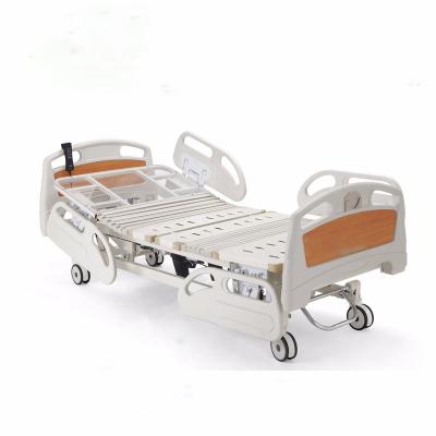 China 5 Function Convenient Electric Hospital Bed With Commode And Pot-hole X-ray Shooting For First Aid Room for sale