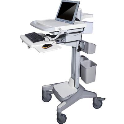 China Medical Equipment Trolley Trolley Medical Endoscopic Workstation Trolley Mobile Computer for sale