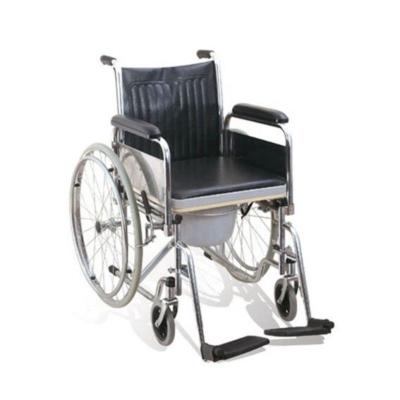 China Removeable Hospital Elderly Fold Wheelchair Able Height Adjustable Manual Wheelchair With Wheels Foot Rest And Convenient for sale