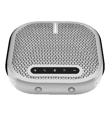 China 32K Sampling Rate Portable Wireless Omnidirectional Rocware Conference Speakerphone with MIC Built in 6500mAh Battery Support Reverse Charging for sale