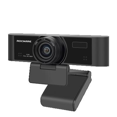 China Rocware 1080P 30fps HD USB 4x Translation Zoom Camera Web Camera with Microphone for Video Conference Meeting Live Stream Online Class for sale