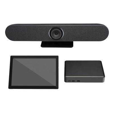 China Translation Room Video Conferencing System Solution Kit 3in1 Medium Audio Conference System With Camera Video Soundbar PC Terminal for sale