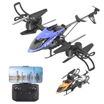 China New WIFI Mode App Controlled Headless Aircraft With Camera Altitude Hold Light 4K HD FPV Mini RC Quadcopter Remote Control Toy for sale