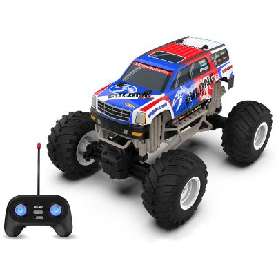 China 1:14 4WD 8Km/h 30M Distance Master Truck Easy Direct Outdoor Toys Factory Operation RC Vehicle Remote Control Off-Road Car For Adults Kids Boys for sale