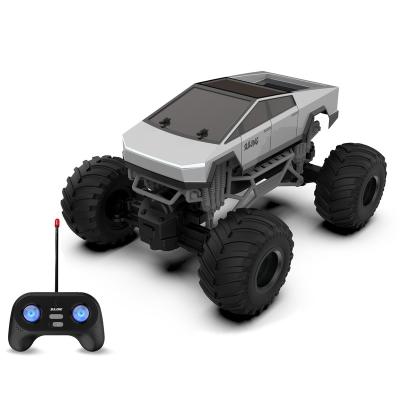 China Manufacturer Breathing Light Scale 27Mhz 1:18 All Terrains Bigfoot RC Climber Truck Off Road Electric Vehicle Remote Control Car For Adults Boys for sale