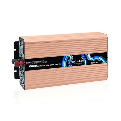 China Industrial Equipment 12v Car Solar Power Inverter Pure Sine Wave DC Mini Micro 1500w 2000w House/Office Equipment 12v 24v To AC 220v 1500w Car Inverter 2000 Watt 2000w for sale