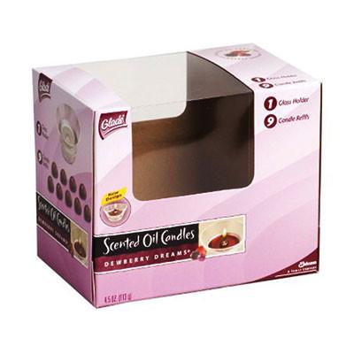 China Packaging carton box with PVC window for sale