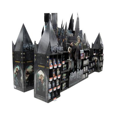 China Merchandiser Cardboard  Display Stand Harry Potter Series Stuff for sale