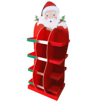 China Christmas Display Stand With double Shelves for sale