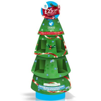 China Christmas Cardboard Display Tree for sale