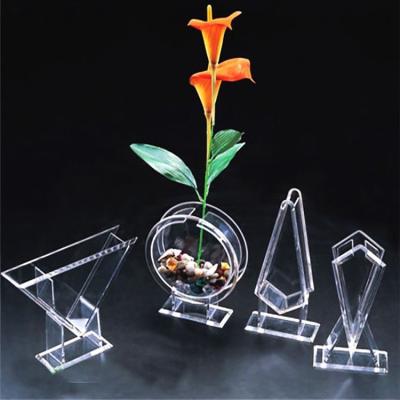 China Custom acrylic flower vase for sale