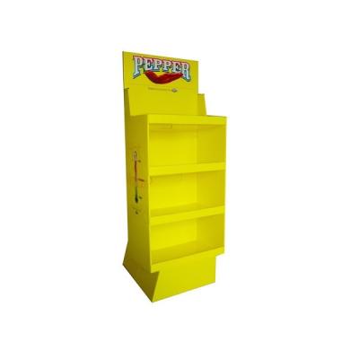 China Corrugated Cardboard  Display Stand in 1C Printing for sale