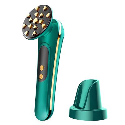 China Multifunction Facial Massager EMS Ultrasonic Wrinkle Lift RF Remover Skin Tightening Vibrating Massager Beauty Salon Machine for sale