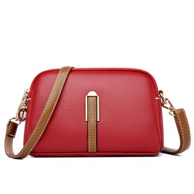 China Water Resistant 2023 Sell Well Leather Cross - Body Clips Luxury Handbags For Women Metal Handbag Logo High Quality Wholesale Handbag for sale