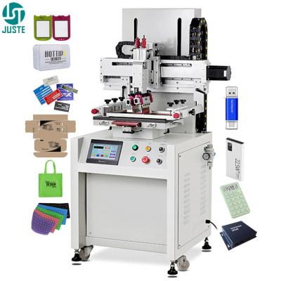 Chine Pneumatic Silk Screen Printing Machine Servo Serigraphic Print Kit Flatbed Press Screen Printers For Battery Lighter à vendre