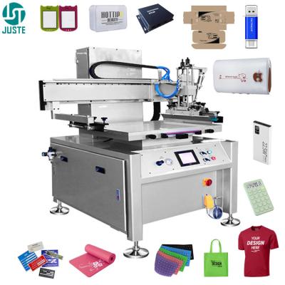 Chine Semi Automatic Silk Screen Printing Machine Electronics HMI Digital Flatbed Print Printer For Skateboard Bags Flat Item à vendre