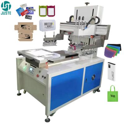 Κίνα Vacuum Table Silk Screen Printing Machine Unit Price Flat Bed Screen Printer For Corrugation Paper Package Bag T-shirt προς πώληση