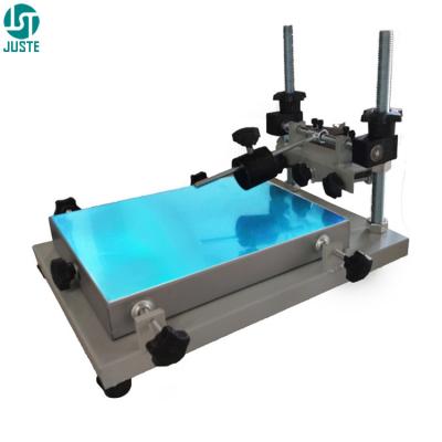 China Manual Flatbed Silk Screen Printing Machine Sale High Precision Print Screen Printer For Paper T Shirt Flat Item à venda