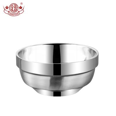 China Wholesale 2020 201 Sustainable Kitchen Stainless Steel Food Custom Rice Bowl for sale