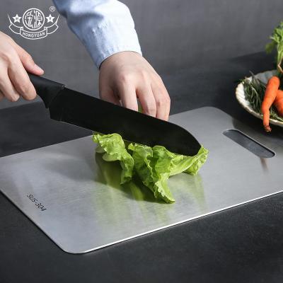 China Various Sizes Of Sustainable Cheese Cutting Board 304 Stainless Steel Cutting Boards For Kitchen for sale